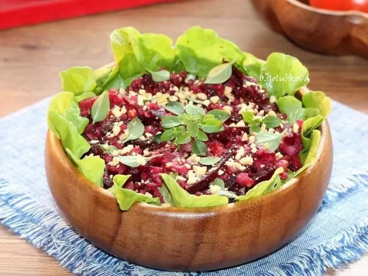 Гречневый салат с овощами и соусом: шаг 7
