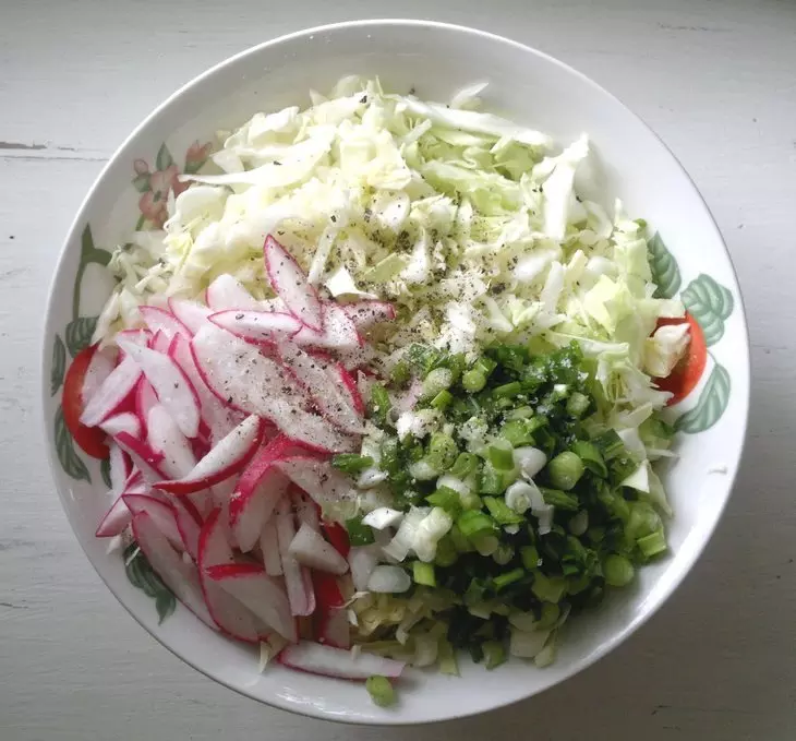 Капустный салат #постныйстол: шаг 4