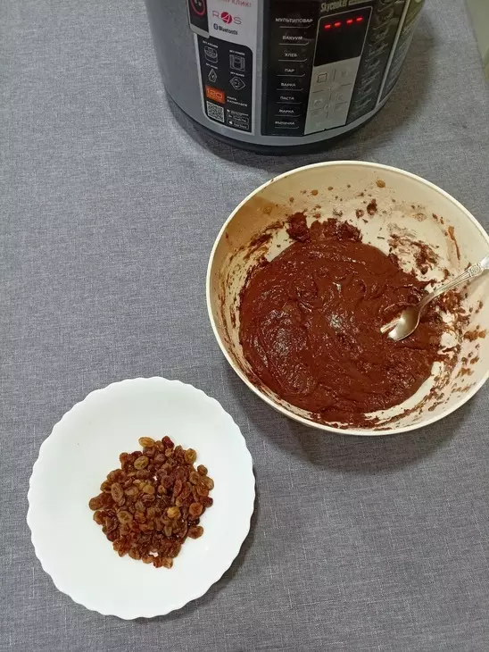 Постный шоколадный кекс  #постныйстол: шаг 3