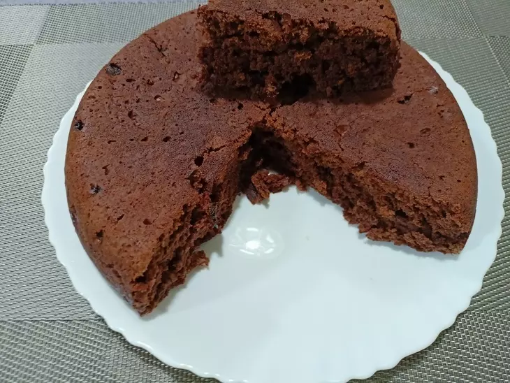 Постный шоколадный кекс  #постныйстол: шаг 5