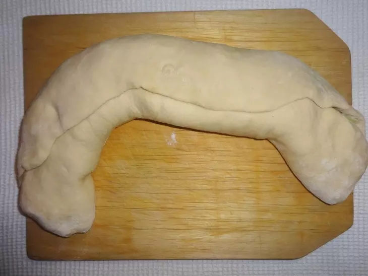Лепёшки с зелёным луком #постныйстол: шаг 9