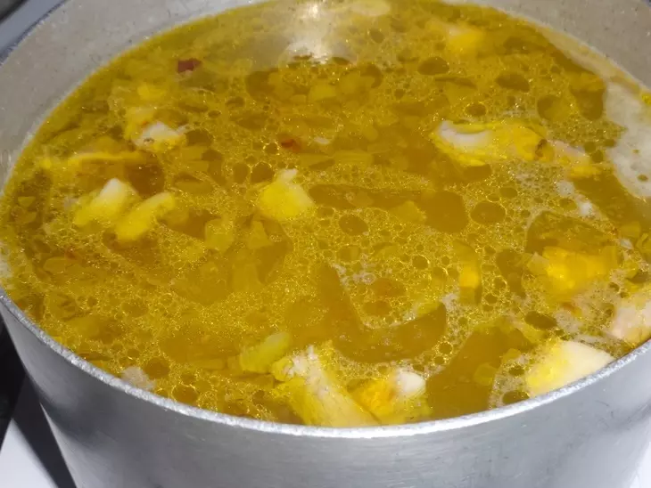 Чечевичный суп с вешенками #постныйстол: шаг 10