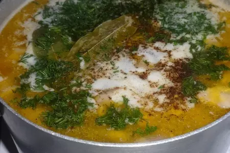 Чечевичный суп с вешенками #постныйстол: шаг 12