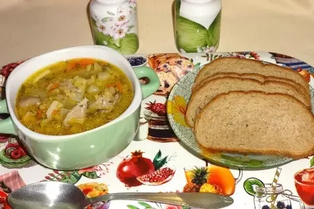 Чечевичный суп с вешенками #постныйстол: шаг 13