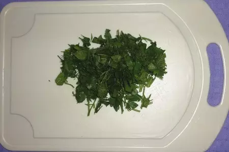 Салат с овощами, кукурузой и черемшой #постныйстол: шаг 5