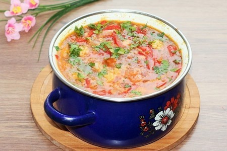 Суп с булгуром и цветной капустой #постныйстол: шаг 9