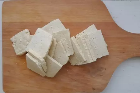 Пицца с тофу, свёклой и соусом из черемши #постныйстол: шаг 8