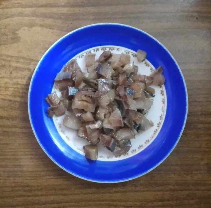 Салат с редисом и селёдкой #постныйстол: шаг 1