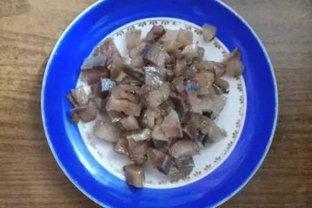 Салат с редисом и селёдкой #постныйстол: шаг 1