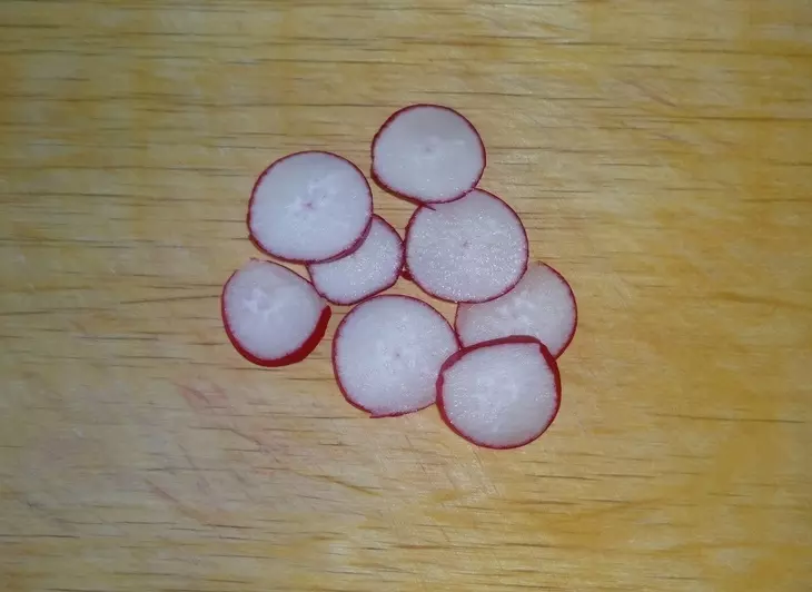 Салат с редисом и селёдкой #постныйстол: шаг 3