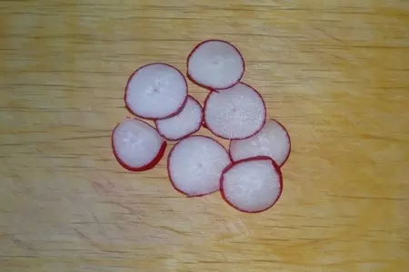 Салат с редисом и селёдкой #постныйстол: шаг 3