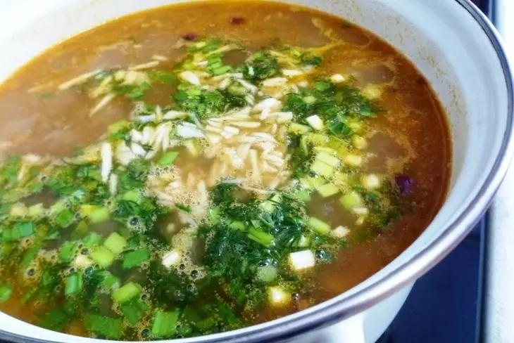 Капустняк с сухими грибами и черносливом #постныйстол: шаг 7