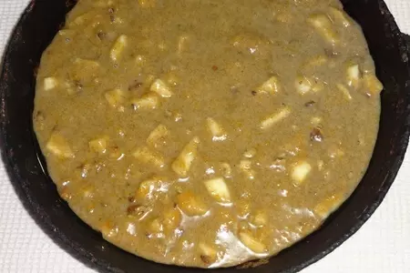 Ржаной пирог с тыквой и яблоками#постныйстол: шаг 9