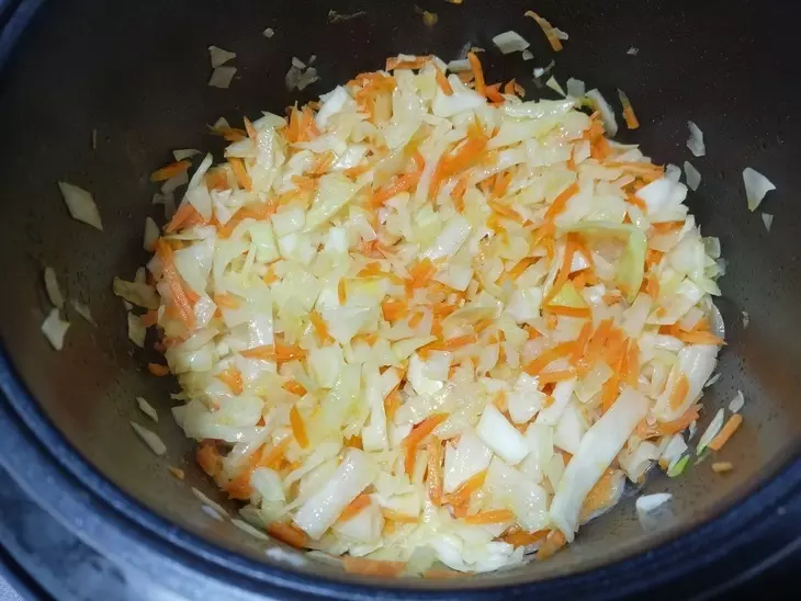 Капустная запеканка с сыром: шаг 3