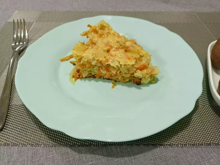 Капустная запеканка с сыром: шаг 5