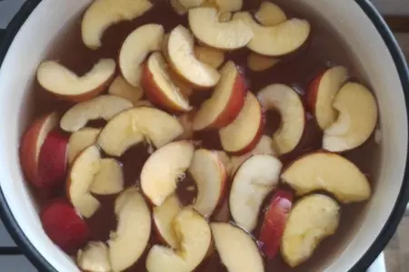 Компот с боярышником и яблоками#постныйстол: шаг 5
