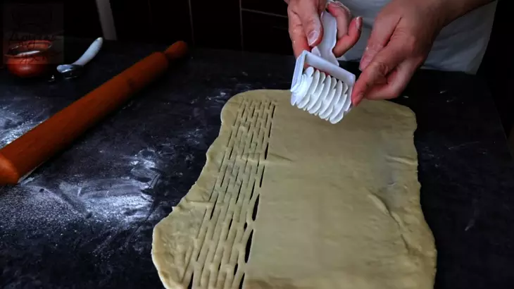Пирог с творогом и яблоками: шаг 7