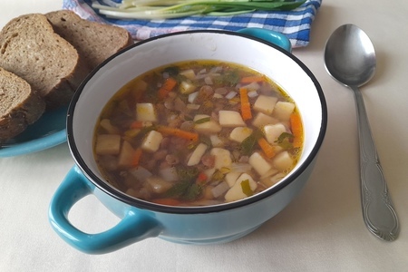 Суп с чечевицей #постныйстол: шаг 10