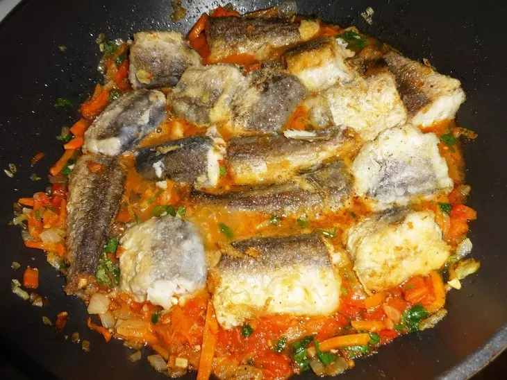 Рыба с овощами #постныйстол: шаг 11