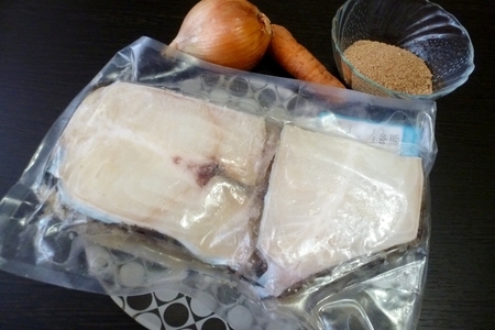 Запеченная рыба с картофельным соусом #постныйстол: шаг 1