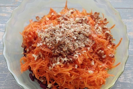 Салат с фасолью и корейской морковью #постныйстол: шаг 4
