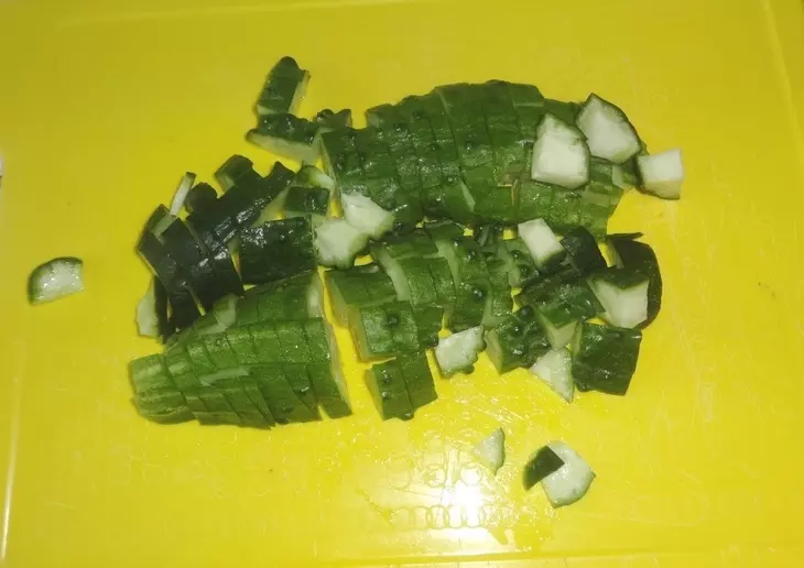 Салат с овощами и булгуром#постныйстол: шаг 2