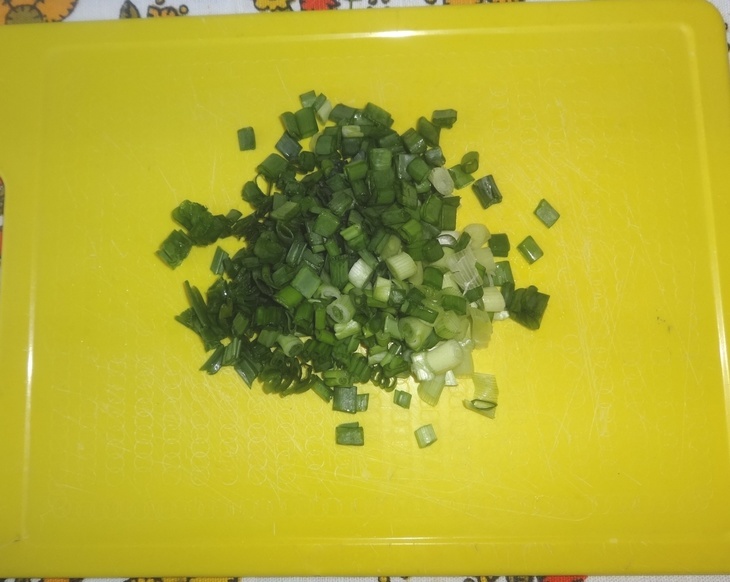 Салат с овощами и булгуром#постныйстол: шаг 4