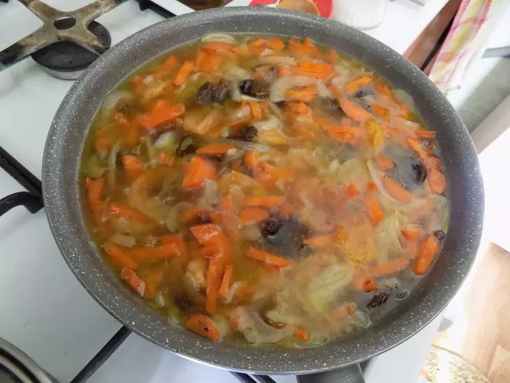 Плов с булгуром и сухофруктами #постныйстол: шаг 6