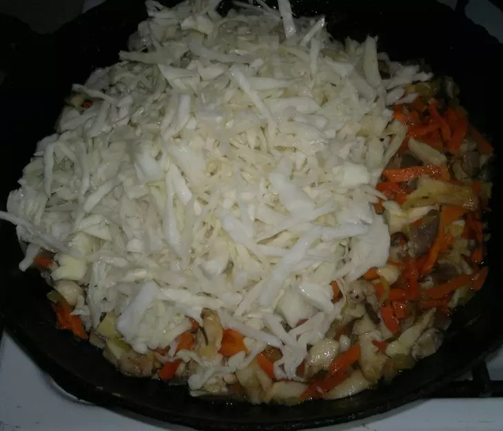 Капустная солянка с грибами #постныйстол: шаг 6