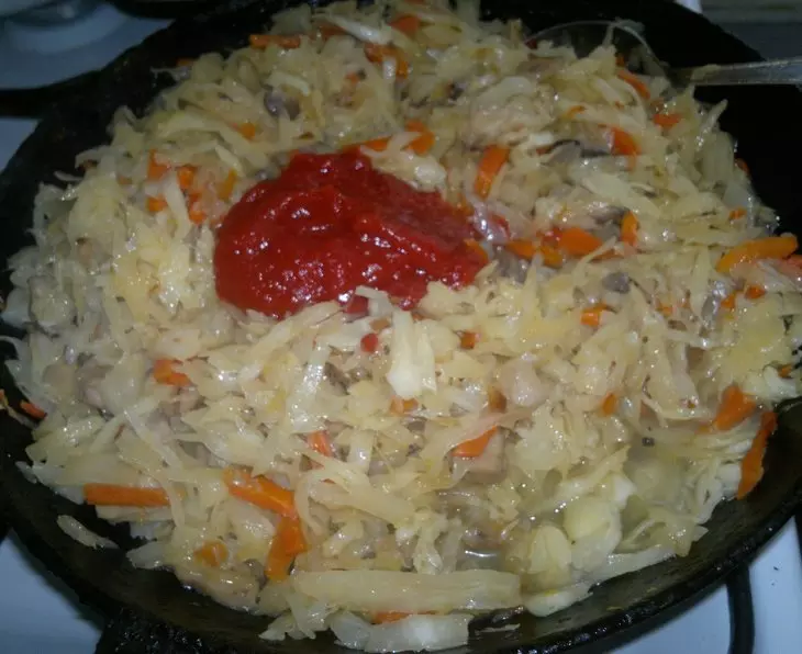 Капустная солянка с грибами #постныйстол: шаг 8