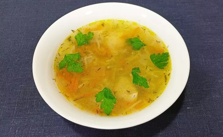 Куриный суп с фасолью: шаг 6