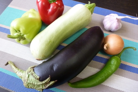 Салат из копченых овощей #блюдосизюминкой: шаг 1