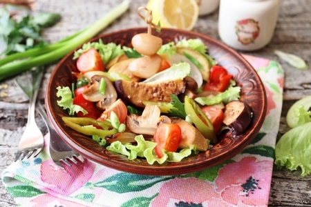 Салат из копченых овощей #блюдосизюминкой: шаг 5