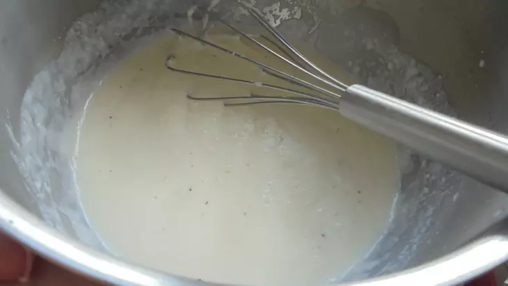 Филе индейки с яблоками, запеченными в соусе бешамель #блюдосизюминкой: шаг 6