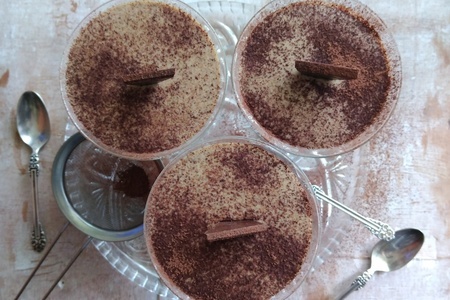 Кофейно-шоколадный десерт #пушкинкулинар: шаг 6