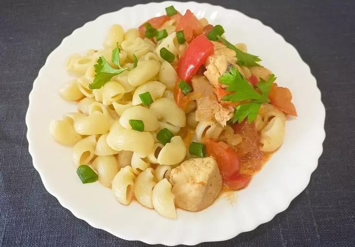 Паприкаш из курицы (в мультиварке): шаг 6