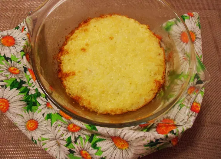 Молочный суп с запеченным рисом #блюдосизюминкой: шаг 3