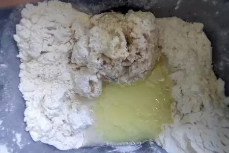 Хлеб в мультиварке с гороховой мукой #блюдосизюминкой: шаг 3