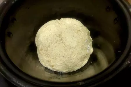 Хлеб в мультиварке с гороховой мукой #блюдосизюминкой: шаг 6