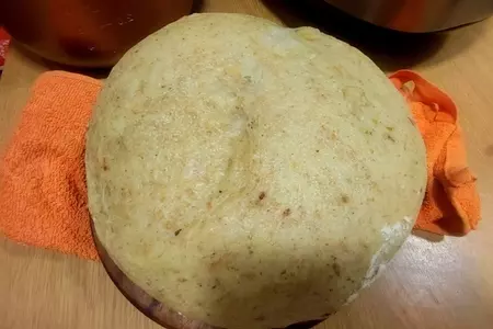 Хлеб в мультиварке с гороховой мукой #блюдосизюминкой: шаг 7