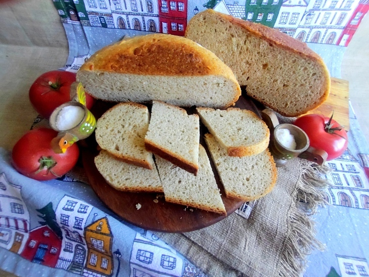 Хлеб в мультиварке с гороховой мукой #блюдосизюминкой: шаг 10