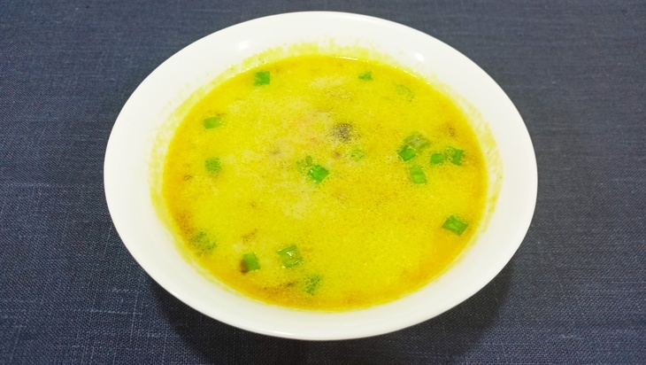 Сырный крем-суп с грибами: шаг 6