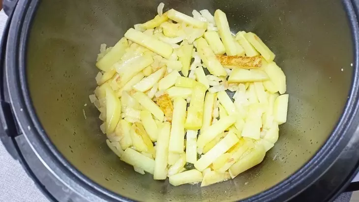 Классическая тортилья (в мультиварке): шаг 4