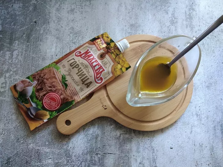 Салат из молодого картофеля и мангольда с горчичной заправкой “махеевъ” #махеевъ: шаг 2