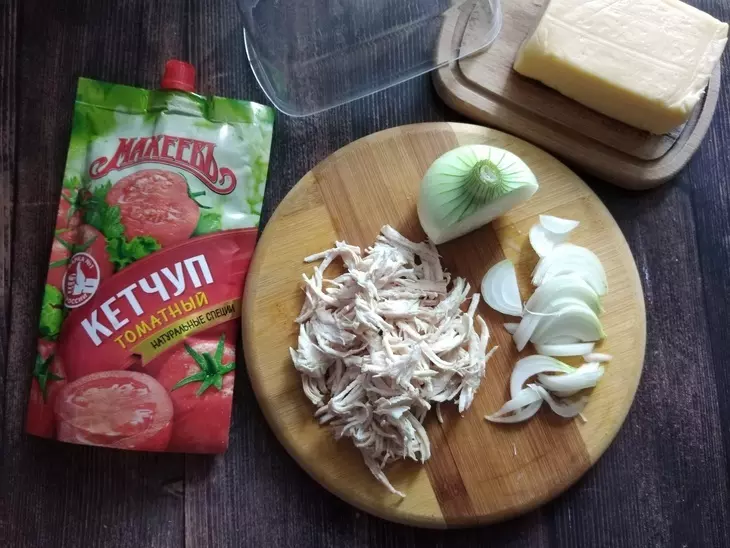 Хлебные корзиночки со вкусом чикенбургера “махеевъ” #махеевъ: шаг 4