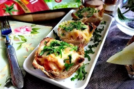 Хлебные корзиночки со вкусом чикенбургера “махеевъ” #махеевъ: шаг 9