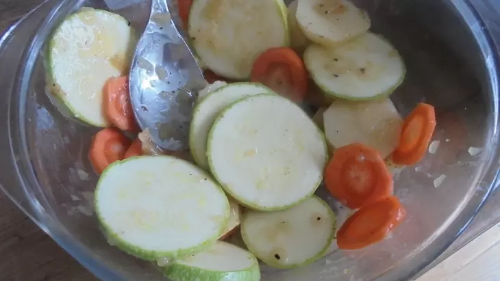Запеченные куриные ножки с кумкватом и овощами "махеевь"#махеевь: шаг 5