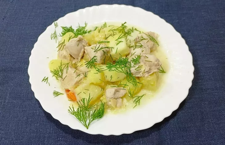 Курица с кабачками (в мультиварке): шаг 7