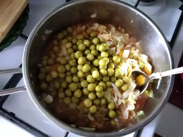 Селянка из молодой капусты “махеевъ” #махеевъ: шаг 8