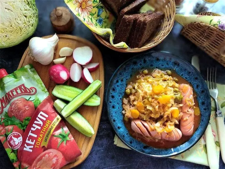 Селянка из молодой капусты “махеевъ” #махеевъ: шаг 12